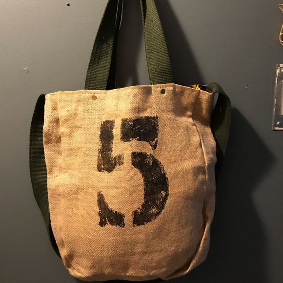 Feed the Children Burlap tote - Picture 4 of 7